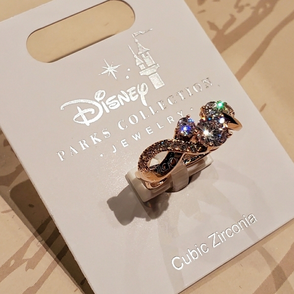 DISNEY PARKS MICKEY MOUSE CRISSCROSS RING - Picture 5 of 5